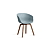 Dusty Blue - Walnut